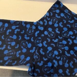 Disney Blue and Black Mickey Mouse Blanket